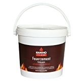 Kamino-Flam 333309 Seau de ciment réfractaire 3 kg