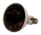 Kerbl – 22244 – Lampe infrarouge en verre trempé, 150 W, rouge