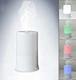 Kinps®Humidificateur d'air ultrasonique/Essentielle purificateur d'huile d'aromathérapie, avec 4 réglages de minuterie＆couleurs changeantes de lumière(100ml, motif de l'hiver doux)
