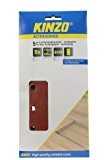 Kinzo 71719 5 Feuilles Papier abrasif à bois 115 x 230 mm G120