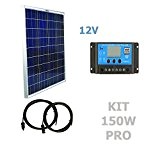 Kit 150W PRO 12V panneau solaire