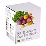 Kit de Salade Psychédélique par Plant Theatre – 5 salades étonnantes à cultiver soi-même – Idée cadeau