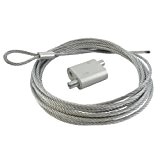 Kit fixation AGRIP® - 1 serre-câble + 2m de câble 2,5mm avec boucle