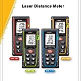 Kit Mesure à Laser 40 Mètres Télémètre Lasermètre Gamme Finder ZOOM avec LCD rétro-éclairage Metre Laser calcule Distance Surface Volume ...