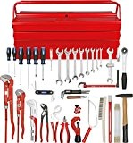 KS Tools 116.0186 Composition d'outils avec caisse métallique 34 pièces