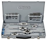 KS Tools 331.0744 Coffret de tarauds et filières HSS Co 44 pièces