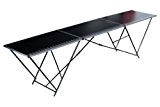 Kühnel 01028 Alu Plus Table à tapisser en aluminium Noir