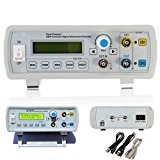 Kuman FY2202SP 2MHz Dual Channel DDS Function Signal Generator Sine Square Wave Sweep Counter,four pulse square columns