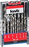 KWB Power Kit de forets pour boîte Diamètre 1–10 mm (19 pièces, en acier rapide, selon DIN 338), 1 pièce, 109119