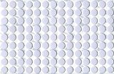 KwikCaps® PVC Blanc Alpin Cache-vis adhésifs VBA plus Trous de forage Clous Came [Diamètre 13 mm Feuille simple de 126]