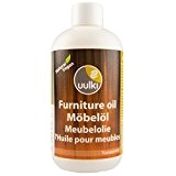 L'huile naturelle pour meubles Uulki garantit une protection de l’intérieur – Non dangereuse pour la santé car 100 % à base ...