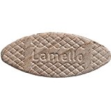 Lamello chevilles plates Connexion plättchen Taille 10 – Lot de 80