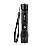 Lampe torche, ourmall avant G700 X800 Zoom tactique militaire flashlightsuper Bright LED Lampe