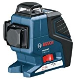 Laser à lignes GLL 3-80 Professionnel Bosch 0601063305 Gamme(s) de mesure (avec / sans récepteur) 80 m / 40 m ...