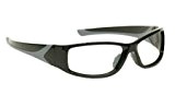 Laser Safety Eyewear - Co2/Excimer Filter In Black Plastic Wrap-Around Frame Style by CO2