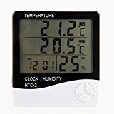 LCD Thermomètre Hygromètre Numérique Testeur Température Humidité Avec Sonde