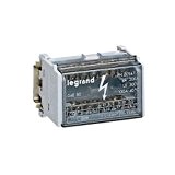 Legrand LEG04881 Répartiteur modulaire monobloc 2p 40 A 13 connexions 6 modules