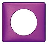 Legrand LEG98855 Céliane2 Plaque avec 1 poste Violet Irisé