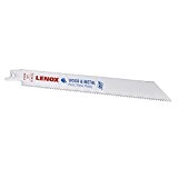 Lenox Outils 20590b810r 203 mm Lame bi-métal de scie sabre 10 TPI (Lot de 25)