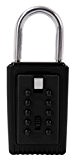 Lion Locks 9000 Keysafe Original 3-key Portable, Pushbutton Lockbox, Black by Lion Locks