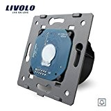 Livolo Manufacturer EU Standard,110~250V The Base Of Touch Screen Wall Door Bell Switch, VL-C701B