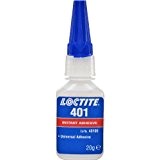 Loctite Colle instantanée Loctite 401, 50 g, -50 °C à + 80 °C, 2 à 5 sec., de type universel