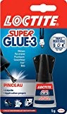 Loctite Super Glue-3 Pinceau 5 g