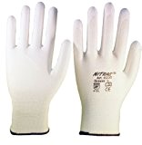Lot de 12 paires de gants de travail NITRAS 6200 en NYLON - cuir PU - taille XL (9)