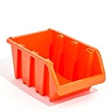 Lot de 20 boite bac a bec IN-Box en orange, en plastique, taille 3
