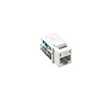 Lutron CON-1P-C6-WH Claro 8-Conductor Telephone Jack, White by Lutron