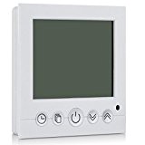 MagiDeal Régulateur de Température Thermostat de Chauffage LCD Bleu Programmable Hebdomadaire