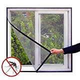 MagnetoMesh Screen – Moustiquaire spécial fenêtre avec velcro– Constitue une excellente barrière pour se protéger des insectes tout en permettant ...
