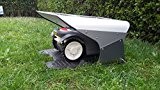 Mähroboter garage carport Solar Dach Automower