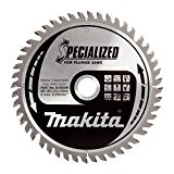 Makita b-09298 165 x 20 mm Scie Lame pour scie circulaire plongeante spécialisés avec 48 dents – Rouge/Argent