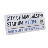 Manchester City plaque de rue 40 x 18cm