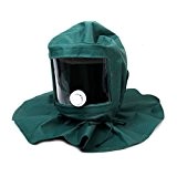 Masque de protection - TOOGOO(R) Casque Masque de Protection Anti-Vent Anti-poussiere pour Sablage Sableuse
