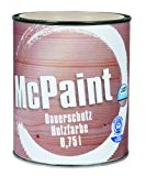 McPaint Peinture à bois longue durée Blanc 0,75 l