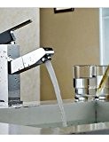 meichen-grifo de conception carré seul Manejar matériel de laiton Saque le robinet lavabo ou mélangeur de cuisine