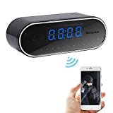 Mengshen® Caméra 1280x720p HD P2P Wifi Invisible Clock Video Recorder Indoor DV IR Night Vision Soutien IOS Android APP Remote ...