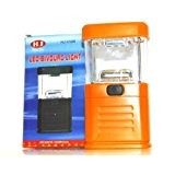 Mini Bivouac Lumière Lanterne – LED Lampe de Poche pour Camping Randonnée Pêche couleurs assorties 1 fourni orange