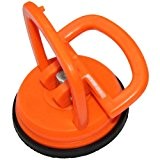 Mini ventouse de manutention, ventouse, Ø 55 mm (Petite Mitigeur de ventouse) par ex. pour miroir, carrelage etc. Orange