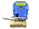 MISOL 1 pcs of motorized valve brass, G3/4" DN20, 2 way, CR05, 12VDC, electrical valve, motorized ball valve/Valve à boisseau ...