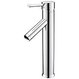 Mitigeur lavabo - SODIAL(R) Design nouveau Mitigeur lavabo bec rehausse salle de bain