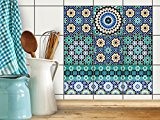 Mosaïque murale - carrelage adhesif | Autocollant Stickers Carrelage - salle de bain et cuisine | Carrelage adhésif - Design ...