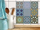 Mosaique murale | Carrelage Sticker Autocollant - carrelage adhesif pour salle de bain et cuisine | Carrelage adhésif - Design ...