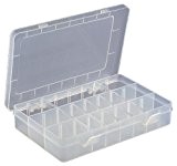 Motionperformance Essentials Boîte de rangement en plastique 15 compartiments (Blanc)