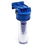Naturewater NW-BR10A 1 etape système filtre 26.16mm (3/4") 60mm cartouche polypropylène, clamp, clé