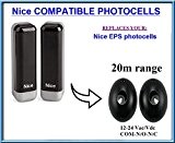 Nice EPS compatible infrarouge photocellules, 12-24V, N.C-COM-N.O. Universel capteur de sécurité avec plage de fonctionnement 20m!!!