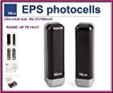 Nice EPS photocellules minces synchronisées. Paire de petites infrarouges externes Capteurs de sécurité! 12 Vac/24 Vdc, NO/NC. Avec plage de ...