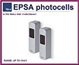 Nice EPSA Photocellules minces synchronisées résistantes aux cambriolages. Paire de petites infrarouges externes Capteurs de sécurité! Résistant et anti-vandalisme!!! Avec ...
